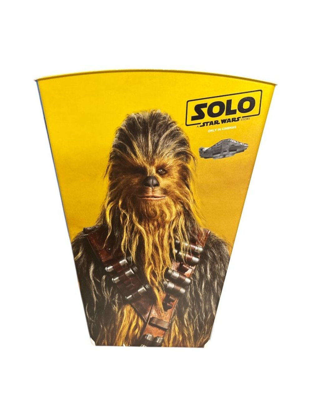 Solo A Star Wars Story Character Popcorn Bucket Lot Chewbacca Han Qi'ra Lando